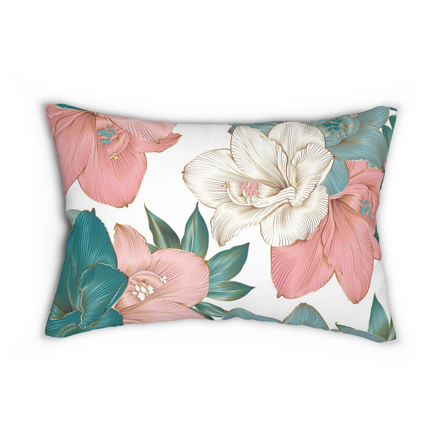 Spun Polyester Lumbar Pillow