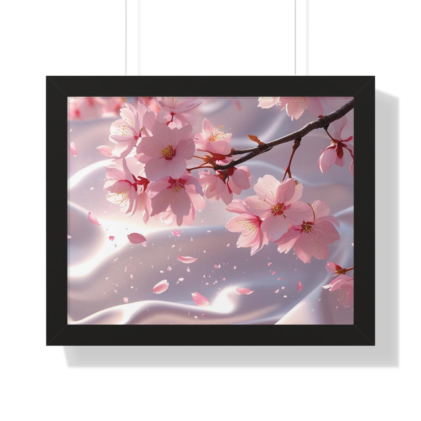 Blossoming Cherry Blossom Art Print, Spring Home Decoration, Nature Poster