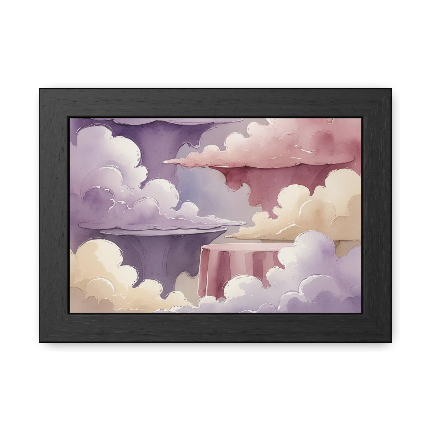 Dreamy Landscape Framed Poster