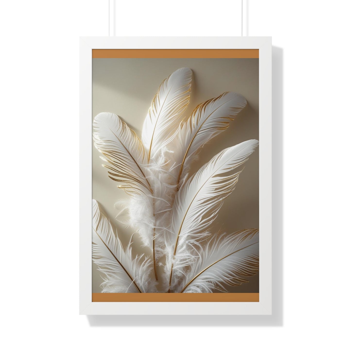 Elegant Framed Vertical Poster
