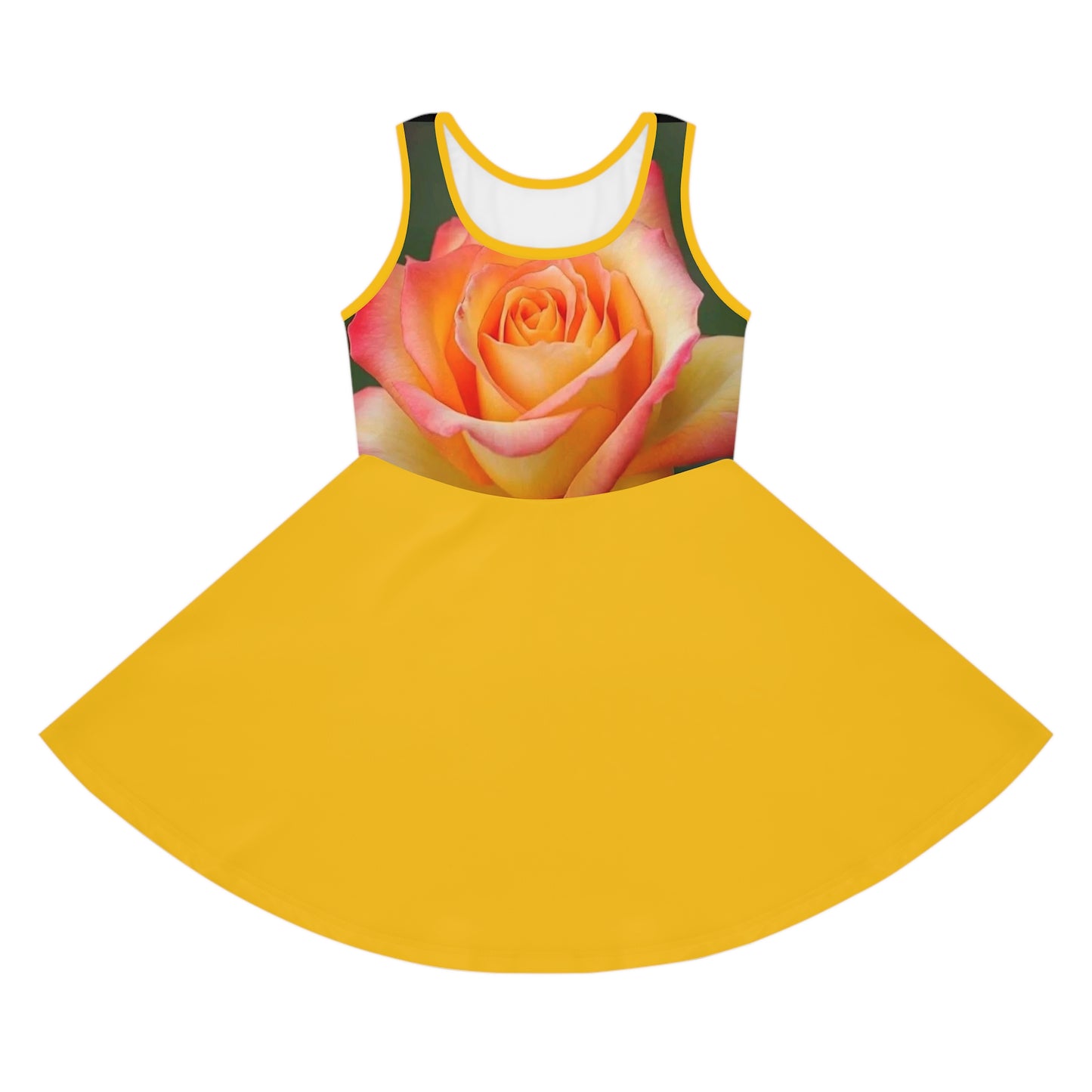 Girls' Sleeveless Sundress (AOP)