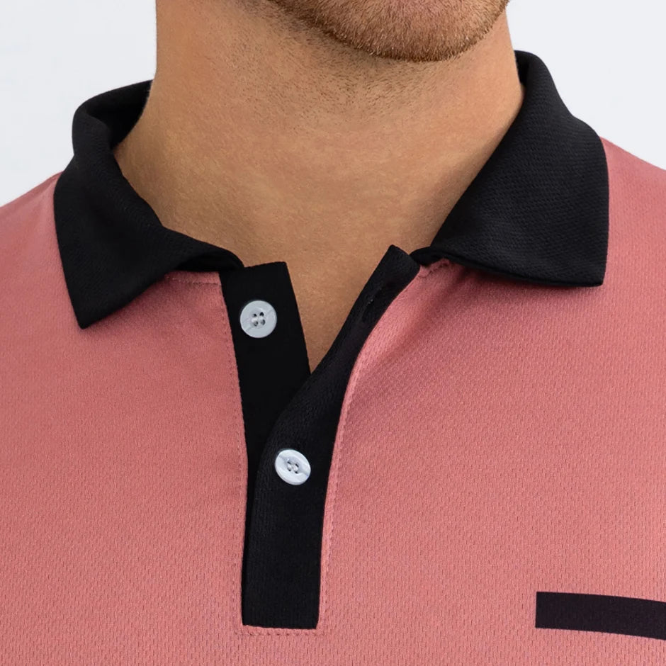 Summer Men's Striped Wild Polo Shirt Casual Fashion