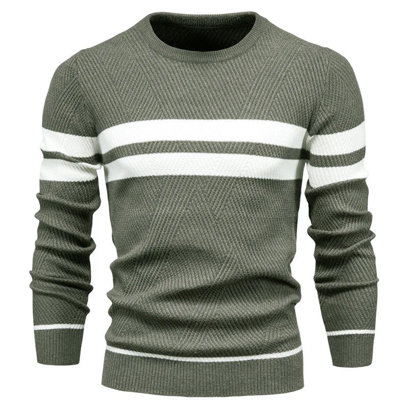 New Autumn Pullover Men's Sweater Long Sleeve Casual Fashion Sweater Men Clothing