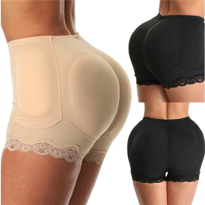 Padded Butt lifter Corrective Underwear Butt Enhancer Body Shaper Modeling Strap Fake Hip
