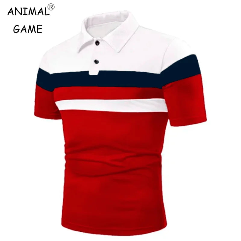 Luxury Polo Shirt Mens Brand Polo Plus Size T Shirts Collar