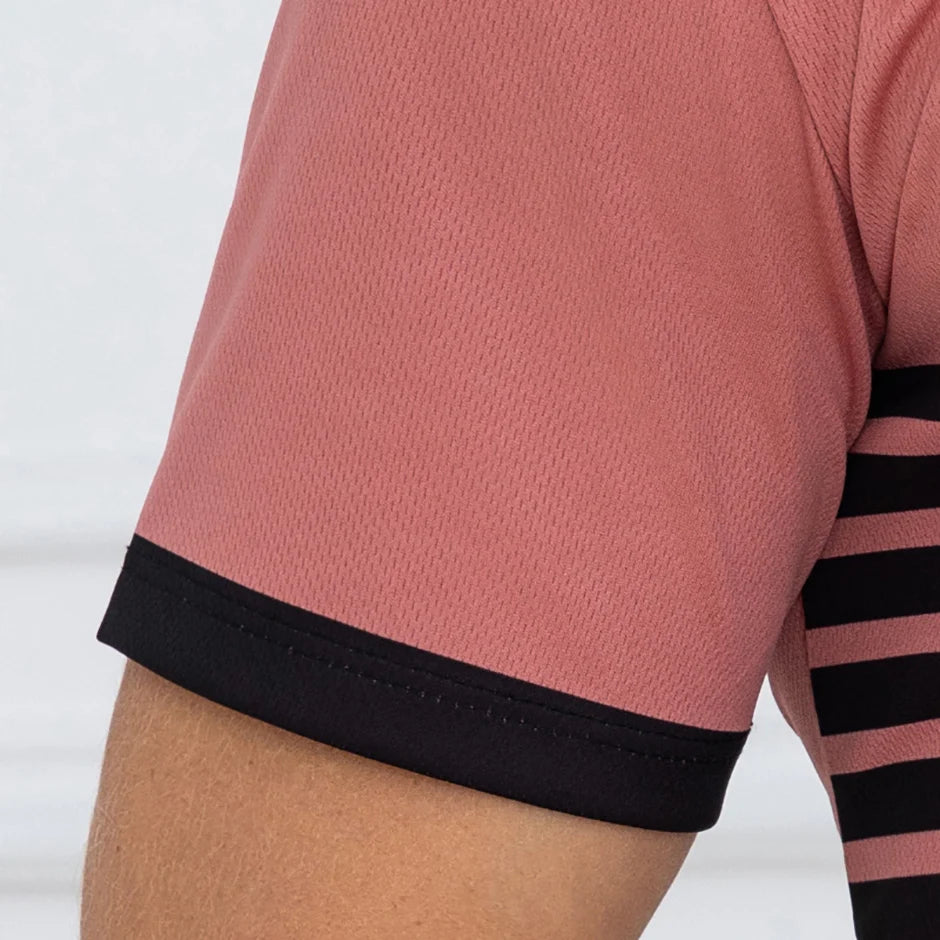 Summer Men's Striped Wild Polo Shirt Casual Fashion