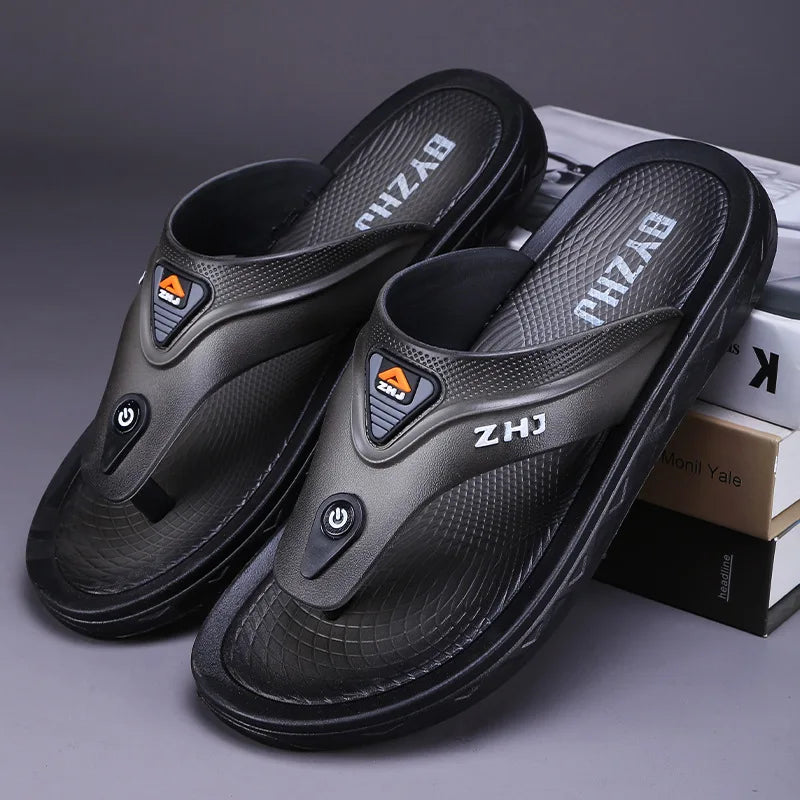 Sandals Man Slippers for Men Comfort Shoes Clappers 2025 Fashion