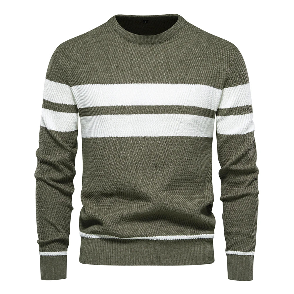 New Autumn Pullover Men's Sweater Long Sleeve Casual Fashion Sweater Men Clothing