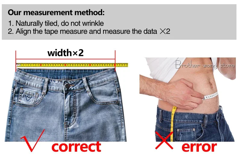 2024 Autumn New Men's Bright Stretch Fit Jeans Trendy Denim Straight-leg Trousers Male Red Lake Blue Yellow Trousers