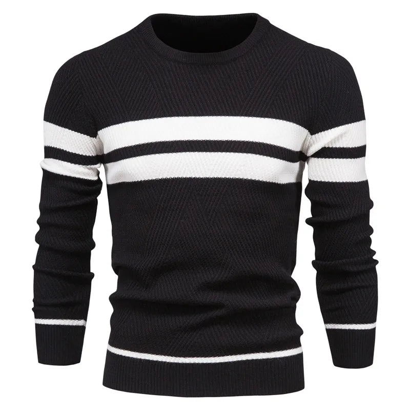 New Autumn Pullover Men's Sweater Long Sleeve Casual Fashion Sweater Men Clothing