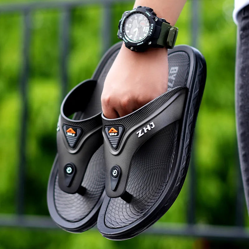 Sandals Man Slippers for Men Comfort Shoes Clappers 2025 Fashion