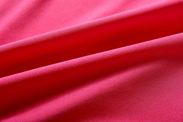 2024 European and American Women's Fashion Letter Embroidered Zipper Sports Two-piece Set