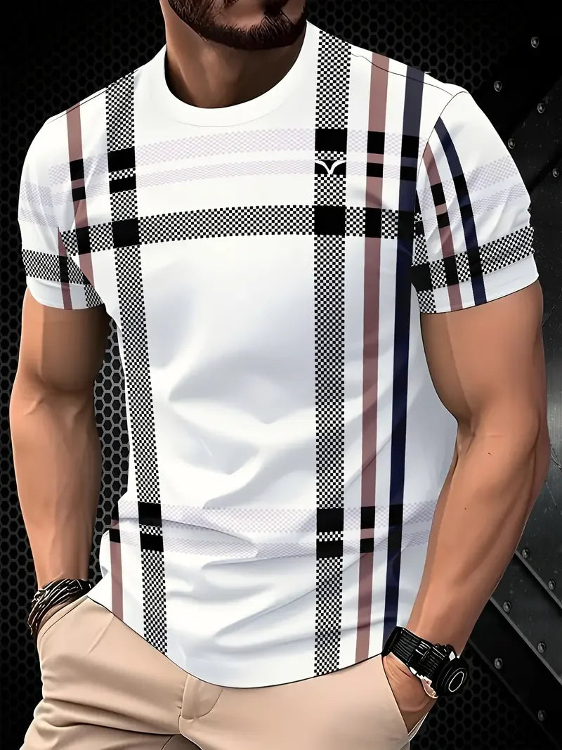 Outdoor Men's T-shirt Street Loose T-Shirt Male Oversized Clothing