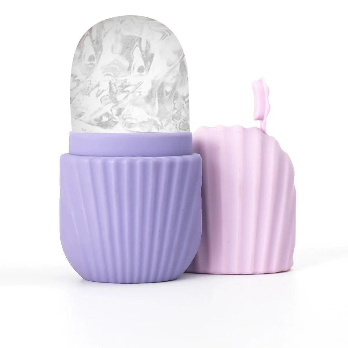 Ice Facial Roller Face Lifting Contouring Tools Silicone Ice Cube Trays Ice Globe Balls Eye Face Massager Beauty Skin Care Tools