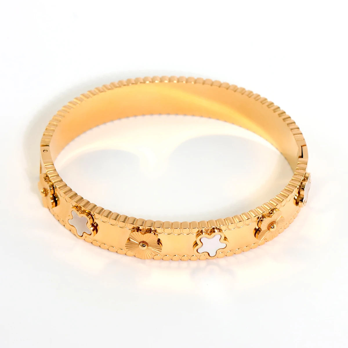 3pcs/Set European And American Fashion Stainless Steel Bracelet For Women