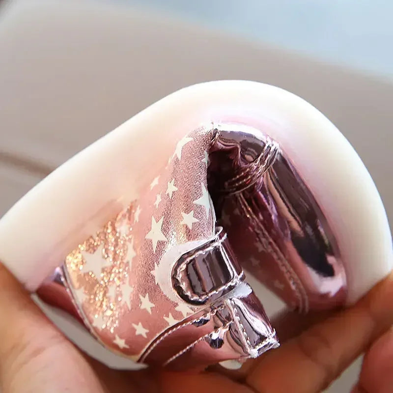 Disney Minnie girl children's sports shoes cartoon LED