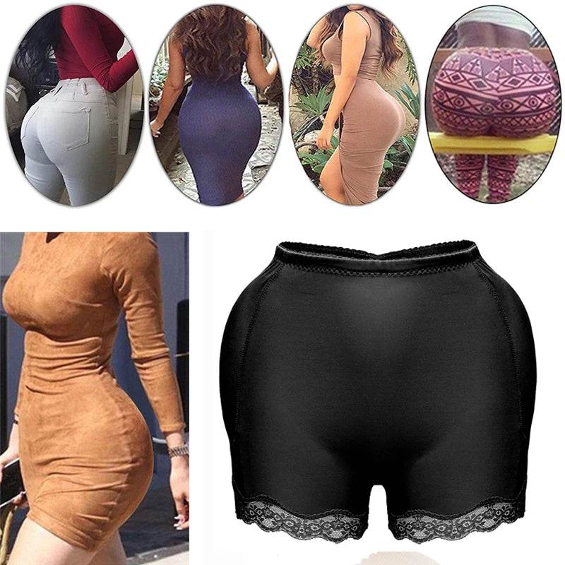 Padded Butt lifter Corrective Underwear Butt Enhancer Body Shaper Modeling Strap Fake Hip