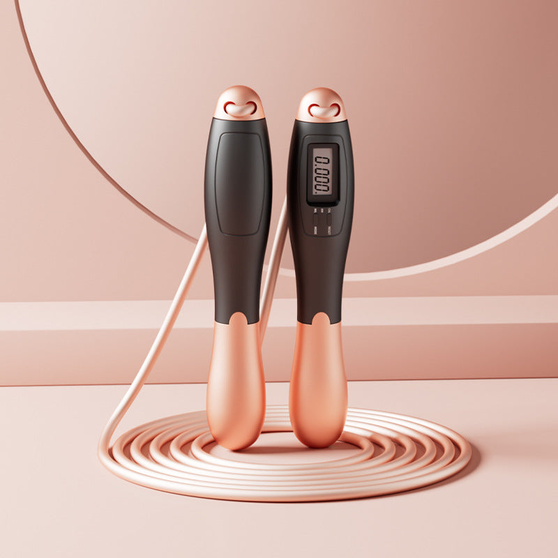 Cordless Skipping Rope With Counter Dual-purpose Weight-bearing Ball Student Sports Intelligent Skipping Rope